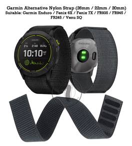 Garmin Nylon Strap / Coros Pace 3 (26mm/22mm/20mm)