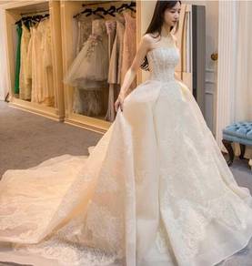 Cream / white wedding bridal dress gown RB1846