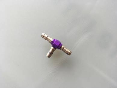 Brass Y T connector for hose tube