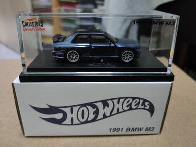Hotwheels RLC Blue 1991 BMW M3