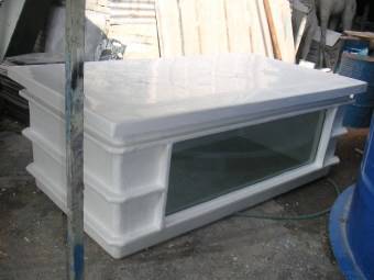 Fiberglass Fish Tank / Top Filter  :