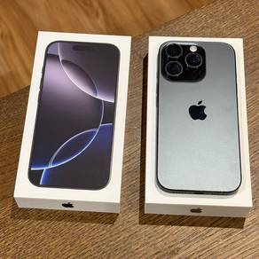 Iphone 16 Pro 128gb Black Titanium with Box
