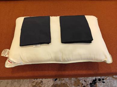 Novelle pillow + 2 pillow cases (Like new)