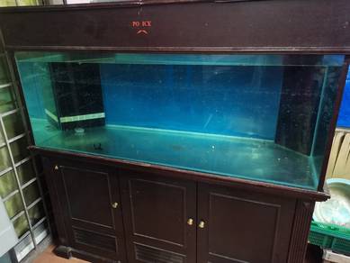 Akuarium besar 5ft x 2ft x 2ft HARGA RUNTUH 