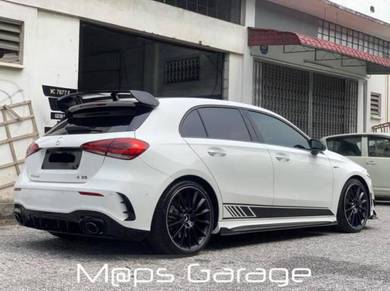 Mercedes w177 a250 a35 a45 carbon side skirt