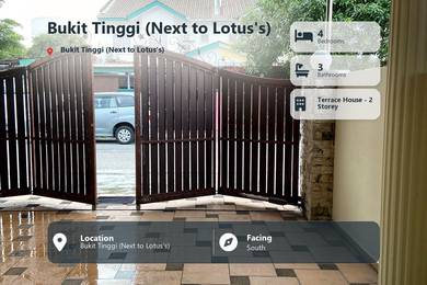 2-storey Terraced House For Sale in Bandar Bukit Tinggi,SGR