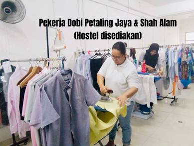 Pekerja Dobi Petaling Jaya (Ada Hostel)
