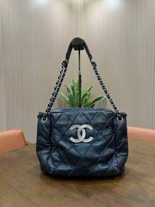 Chanel Diamond Stitch CC Accordion Bag