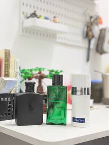 Combo double black + Zenith Deep + Green Fougere