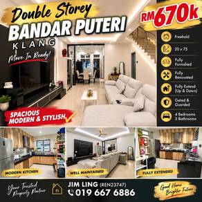 2-storey Terraced House For Sale in Bandar Puteri Klang,SGR