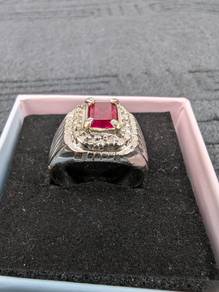 Cincin Permata Delima Siam