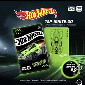 Hotwheels Touch nGo Limited LED card 2026