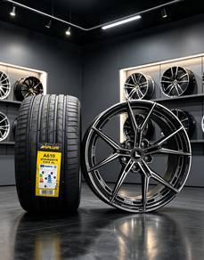 BMW 5 Series G30 19" Rim + Tayar Baru R497