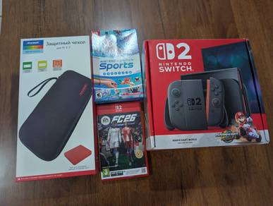 Switch 2 Mario Kart World + FC26 + Switch Sports |