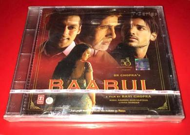 BOLLYWOOD TAMIL HINDI BAABUL MOVIE SOUNDTRACK Cd
