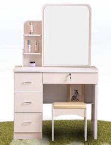 Dressing make up TABLE mirror drawer cosmetic 2