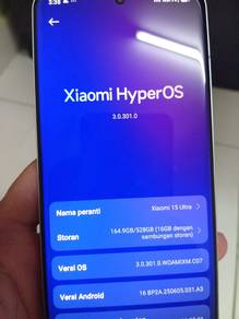 xiaomi 15 ultra 16/512BG like new full set 