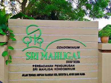 Condominium For Sale in Sri Mahligai