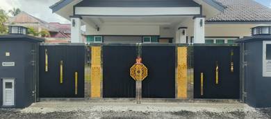 pintu pagar stainless steel