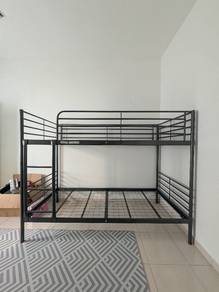 IKEA Svarta Metal Bunk Bed (no mattress)