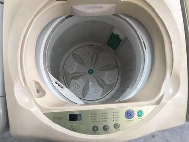 Top Load Mesin Washer Auto Basuh Samsung Recond