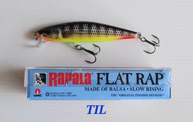 Rapala Flat Rap 8cm TIL Fishing Lure