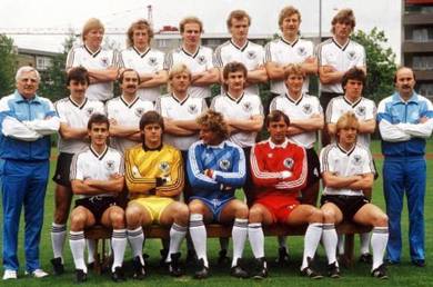 Rare vintage jersey GERMANY 1984/86 EURO WC