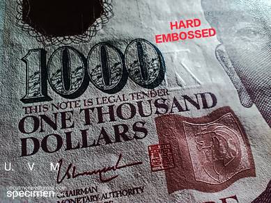 Singapore S$1000 President Portrait