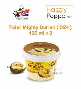 Happy Polar Mighty Durian ice cream (D24) 125 mlx3