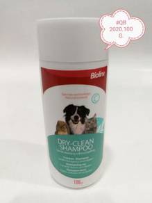 Bioline Dry-Clean Shampoo 100gram Cat Dog Rabbit