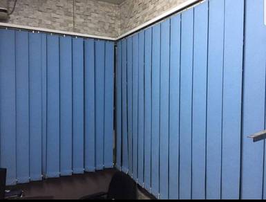 INSTALL VERTICAL BLIND l langsir pejabat anda l