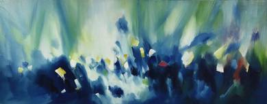 Dynamic Horizons Oil Painting VII