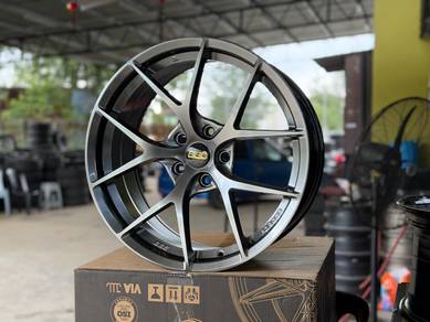 Sport Rim Baru 18 BBS CIR Hyper Black Siap Trade I