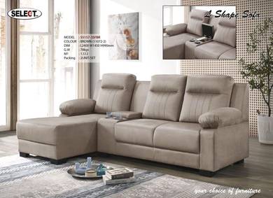 L Shape Sofa YG55157 BR