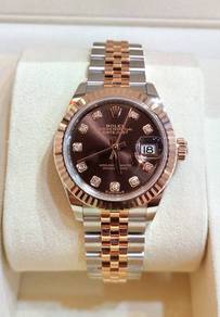 《Brand New》 Rolex 279171 Datejust choco Diamond