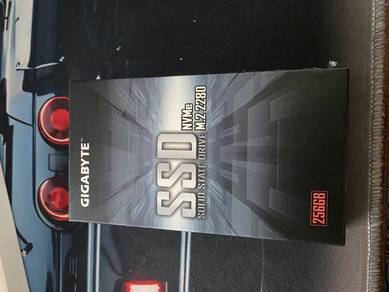 Gigabyte Gen 3 Nvme SSD 256GB