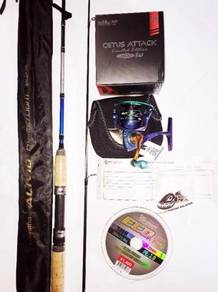 Devil craft cetus attack reel combo shimano alivio