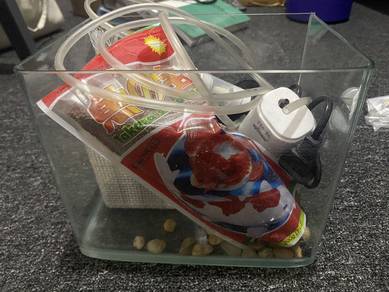 Thick glass aquarium for small Fish