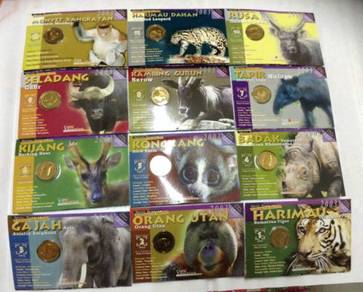 Malaysia Animal Series complete set 2003