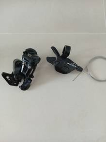 DAHON Alloy 8 speed Shifter + Rear Derailleur Set