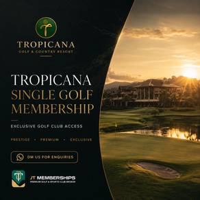 Tropicana Single Golf Membership For Sale