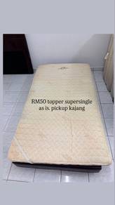 supersingle topper