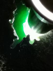 Ice Fruit Green Natural Burma Jadeite Jade