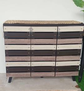 Kabinet Kasut 3 pintu