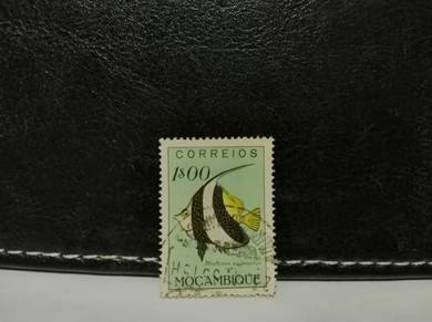 1951 Mozambique Stamp Fish