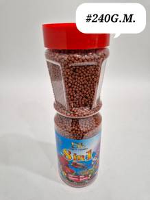 DL 8in1 240gram Fish Feed Food Aquarium Ikan Float
