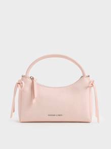 Charles & Keith Hazel Bow Top Handle Bag 