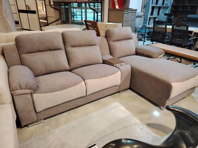 L Shape Sofa with 2 cup holder