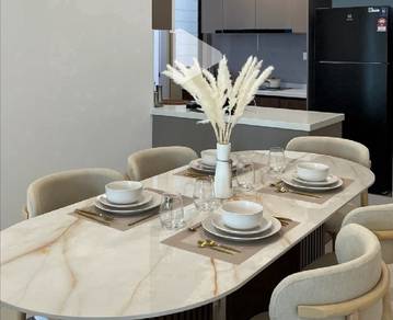 Sintered Stone Dining Table and Chairs