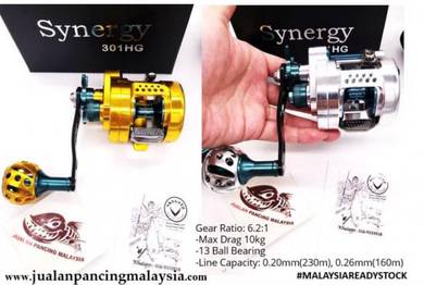 Shino synergy 301hg bc light jigging& slow jigging